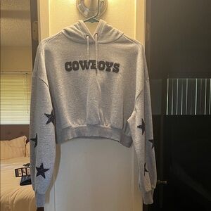 Cowboys Gray Star Hoodie Sweater